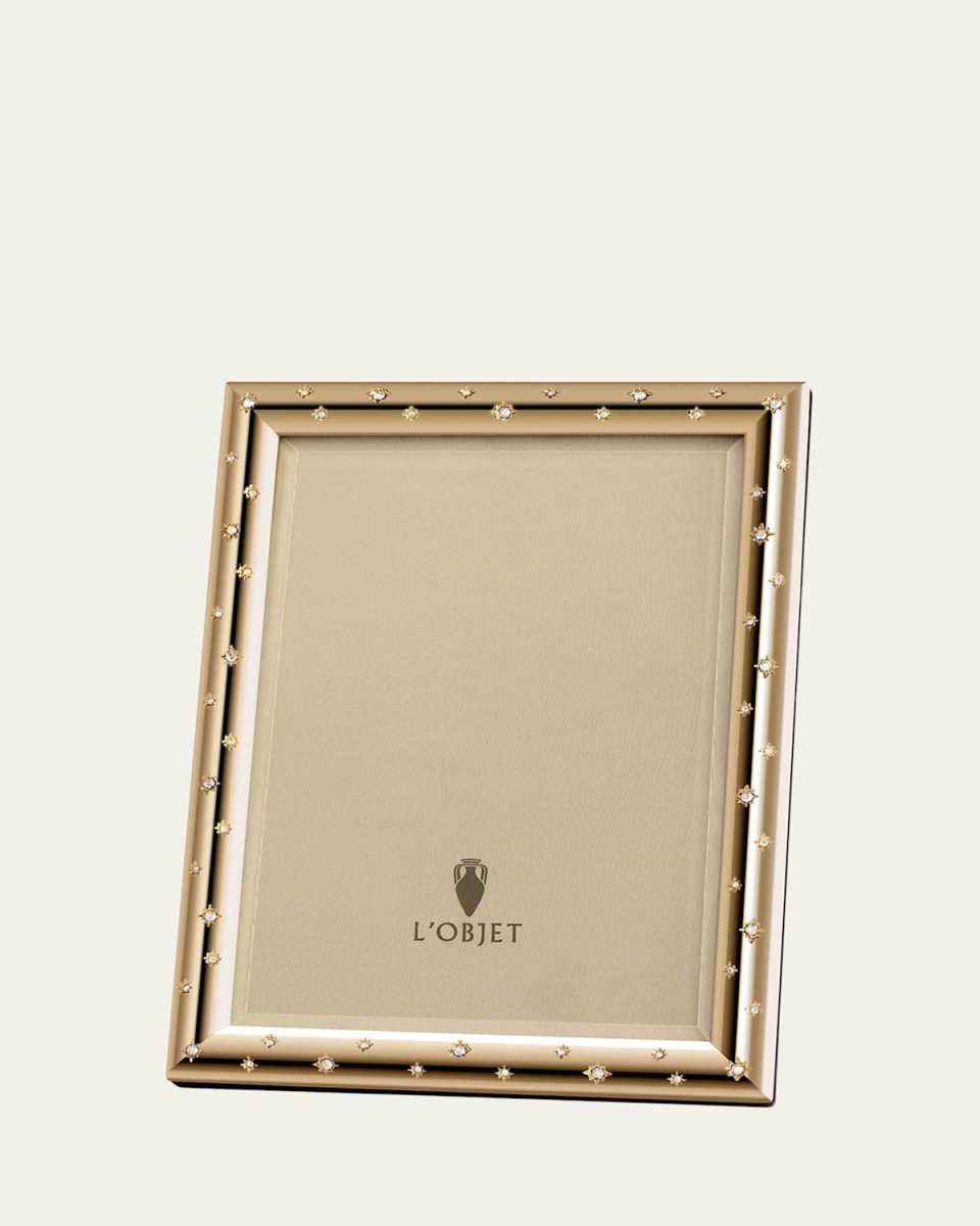 Stars Gold Picture Frame, 4" x 6"
